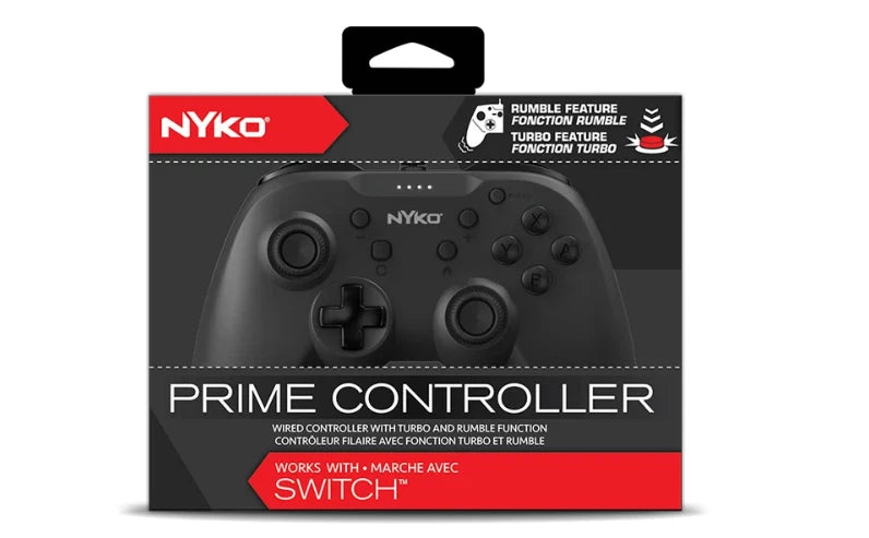 Nyko Prime Controller for Nintendo Switch - Wired Switch Controller
